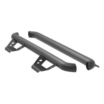 Baja Drop Steps Side Step Textured Black Steel Boards Luverne 430753