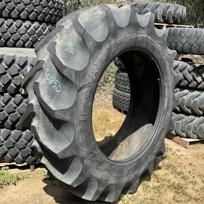 520/85R42 Goodyear OTR Tire R-2 Special Sure Grip 157A8 Used 38/32 Clean, Radial