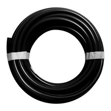 Feelers Pneumatic PU Tubing, 1/4"OD Hose 1/4" OD - 9.84ft, Black