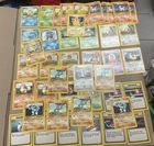Vintage Lot 1999 Pokemon Cards Commons 43 Cards Bulk Base Set Unlimited HP MP