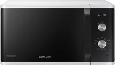 Samsung MG23K3614AW Mikrowelle 23L 800W Grill Weiß Keramik Emaille Innenraum - Bild 1 von 4