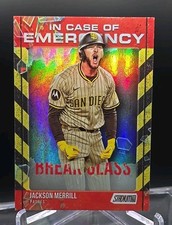 2025 Topps Stadium Club Jackson Merrill Break Glass Silver Foil #ICE4- Padres