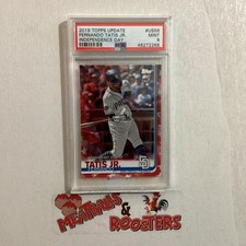 2019 Topps Update Fernando Tatis Jr. #US56 Rookie Independence Day /76 PSA 9