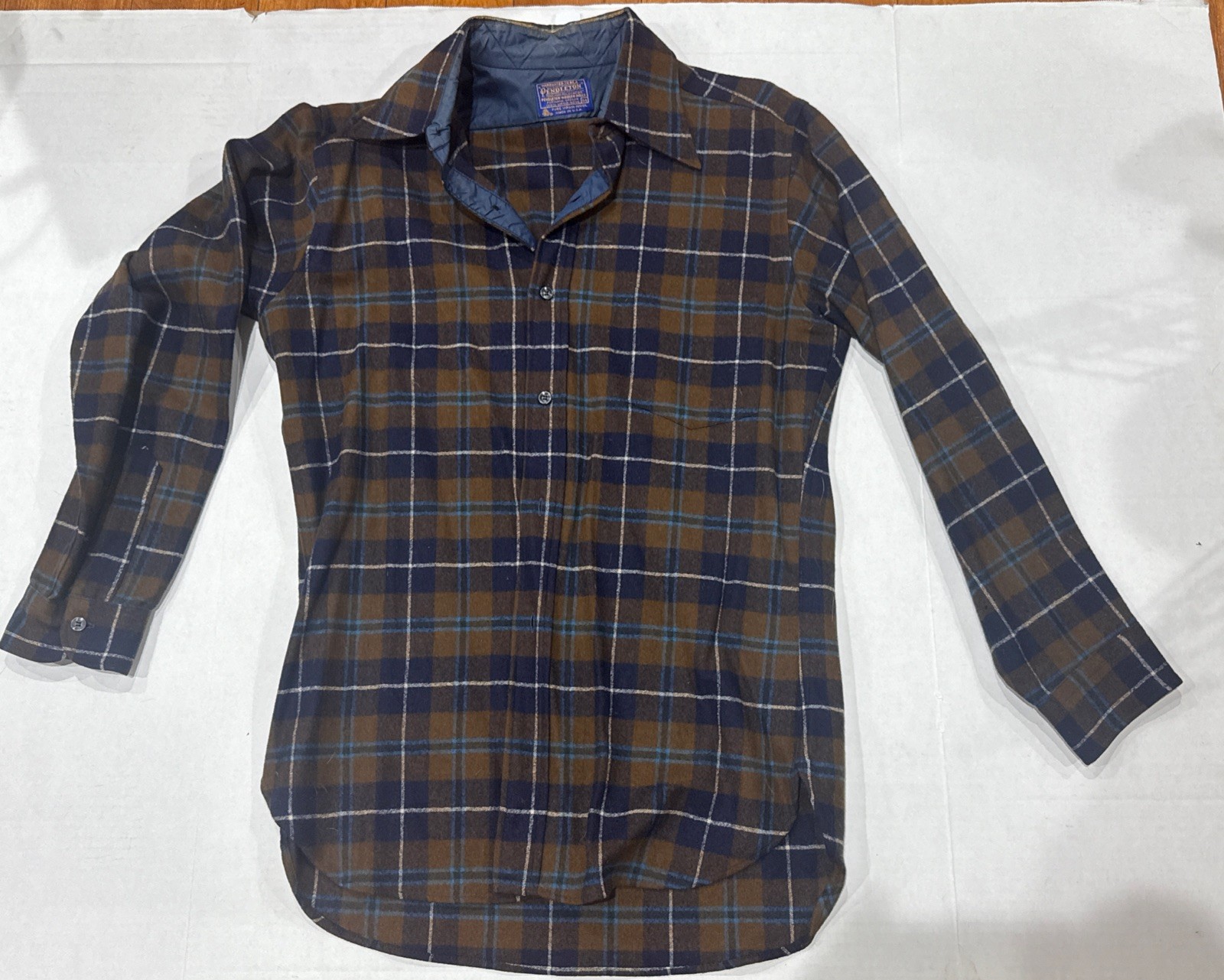Vintage Pendleton Wool Flannel Button Down Shirt.… - image 1