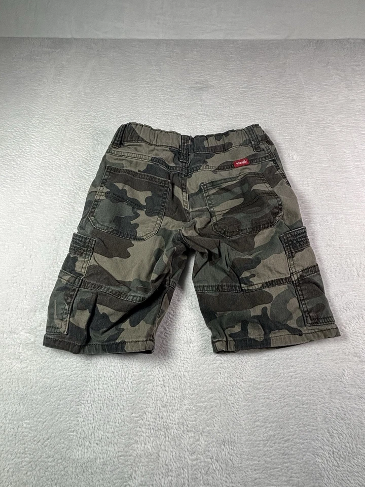 Pantalones Cortos Carga Wrangler Clásicos Rectos Camuflaje Ajustables Talla 8 Reg Foto 2 de 4