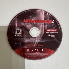 Konami Metal Gear Solid 4 Guns of the Patriots Greatest Hits PS3 M