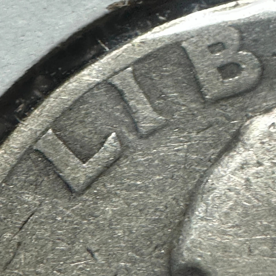 1943-S DOUBLE DIE OBVERSE, DDO, 25C Washington Quarter, SILVER (85588) - Image 4 of 4