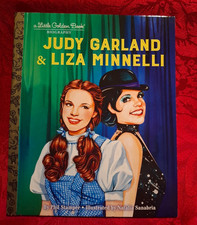 Julie Garland & Liza Minnelli  : A Little Golden Book Biography   Hardcover - BN