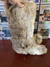 Vintage Famolare Wooden Things Fur Calf Boots