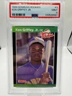 1989 Donruss The Rookies #3 KEN GRIFFEY JR RC MLB Seattle Mariners HOF PSA 9