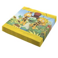 Biene Maja Servietten 33X33Cm 20Er 2-Lagig Papierservietten FüR Kindergeburtstag