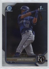 2022 Bowman Chrome Prospects Daniel Vazquez #BCP-199 0z8v