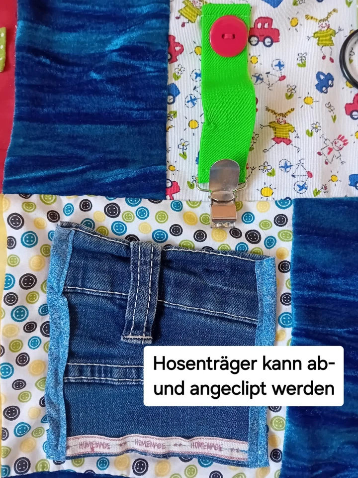 Nesteldecke f. demenzkranke Senioren Weihnachts- Geburtstagsgeschenk, Handarbeit - Bild 2 von 4