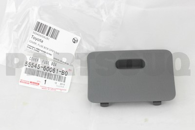 5554560061B0 Genuine Toyota COVER, FUSE BOX OPENING 55545-60061-B0