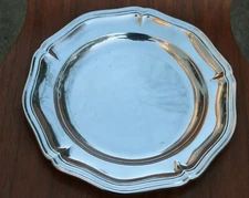Ercuis France 11.75" Silver-Plated Tray / Plate