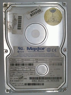 6,4 GB IDE Maxtor 90640D4  Festplatte