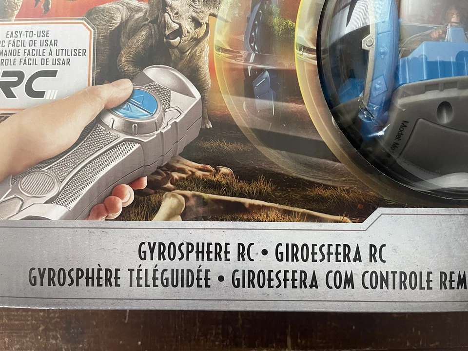 Matchbox Jurassic World Legacy Collection Gyrosphere RC Control Remoto NUEVO Foto 2 de 4