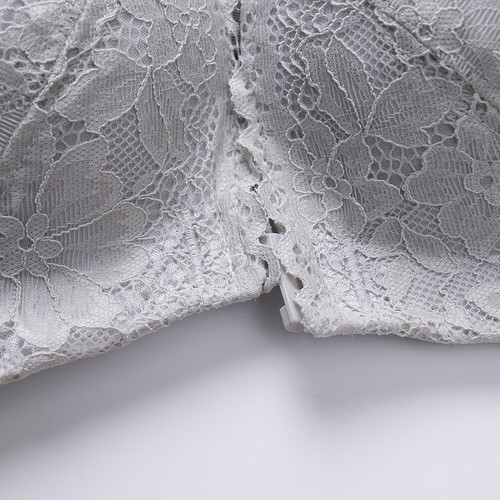 Damen BH ohne Bügel Frontöffnung Büstenhalter Unterwäsche Raffung Sexy Dessous Top - Bild 41 von 41