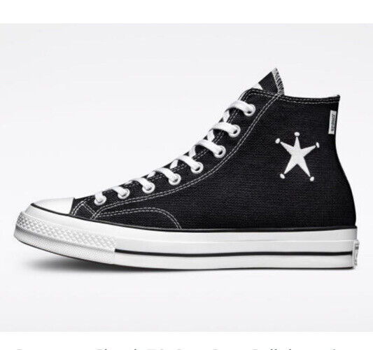 Converse x Stussy Chuck Taylor All Star 70 Hi Mens Size 9 IN Converse x Stussy Chuck Taylor All Star 70 Hi Mens Size 9 IN