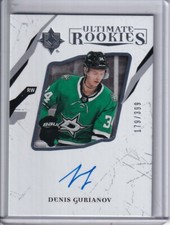 2017-18 Ultimate Collection #65 Denis Gurianov RC AUTO 179/399 - Dallas Stars