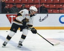 Jaxon Jacobson signed Brandon Wheat kings 8x10 photo  #3   2027 NHL DRAFT