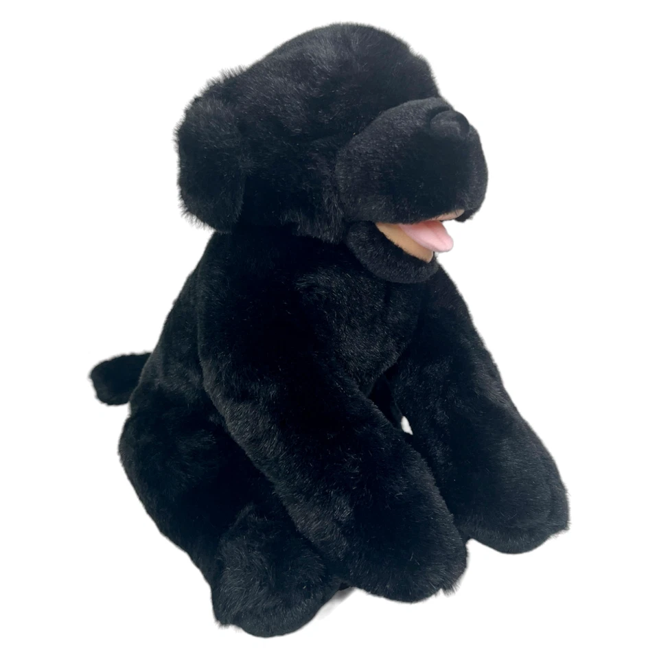 Build a Bear Dog Plush Barks Realistic Black Labrador Lab Puppy Stuffed Animal - Image 2 of 4