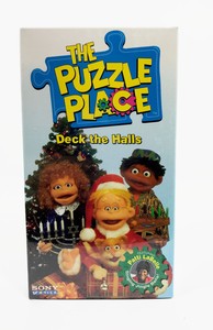 Puzzle Place Deck the Halls VHS VIDEO TAPE. New Never Opened. New Old