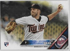 2016 Topps Update #US17 Pat Dean RC Minnesota Twins