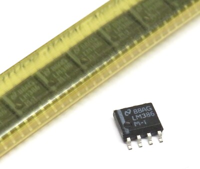 5 Stück LM386M-1 Low Voltage Audio Power Amplifier SO8, National Semiconductor