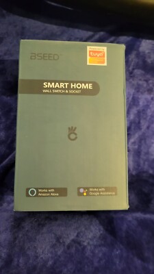 BSEED Smart Home Wall Switch & Socket 3 Way 2 Gang 