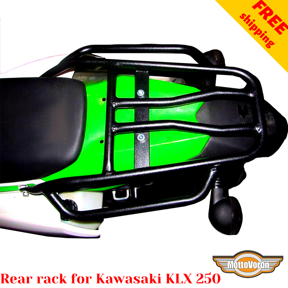 For Kawasaki KLX250 rear rack KLX250S rear luggage rack KLX 250 SF D ...