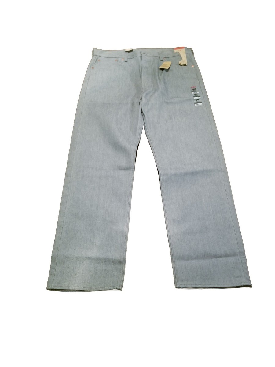 Levi's 501 Jeans Men Size 38x32 Gray Shrink To Fit Button Levi's 501 Jeans Men Size 38x32 Gray Shrink To Fit Button