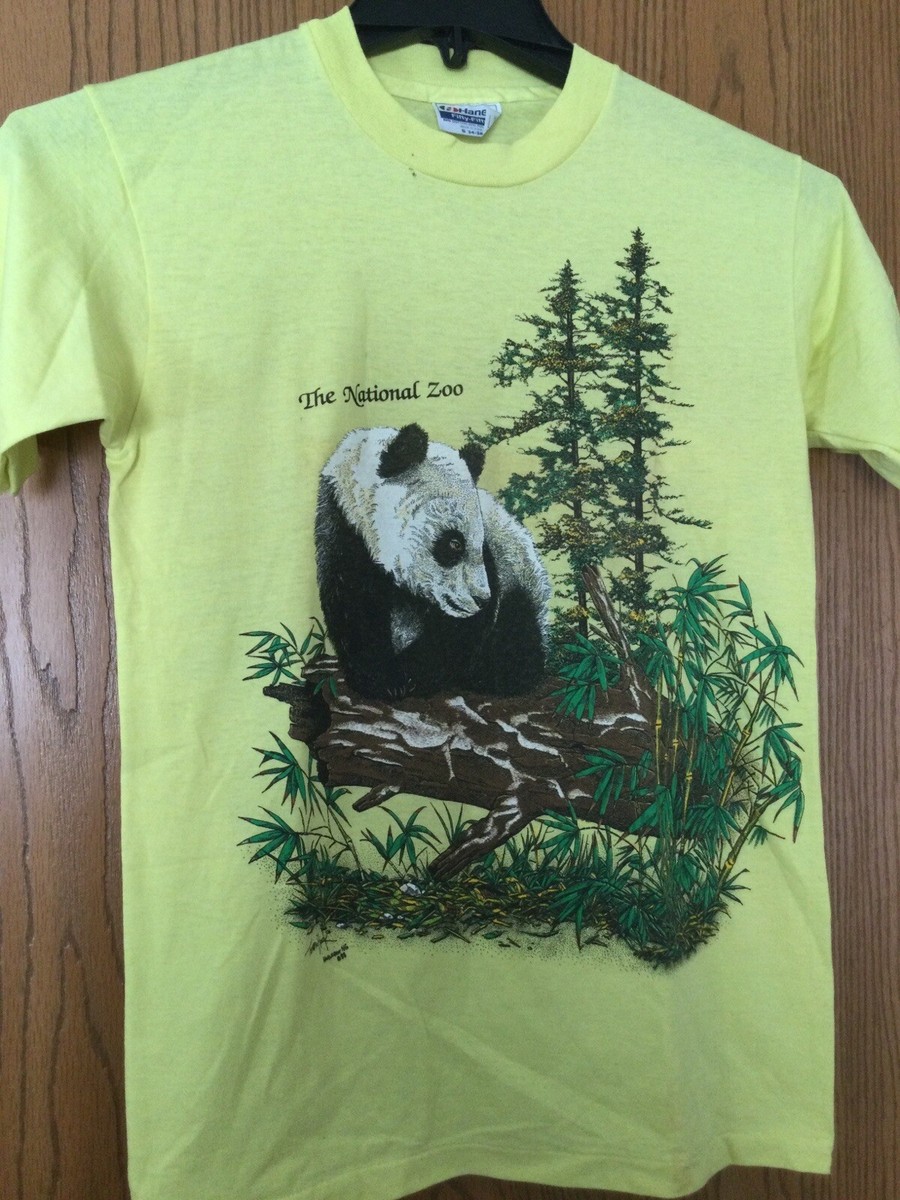 ぱんだ The National Zoo (Yellow) (Panda) - 1988 - S - (Small Holes Under