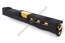 HGW Complete Upper for Glock 17 Black Cerakote Lightened RMR Slide TiN Barrel