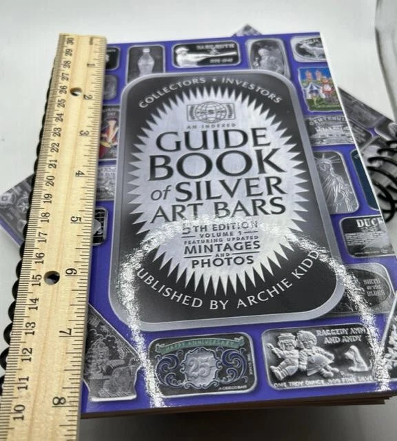Archie Kidd's 5th Ed. Libro guía de barras y rnds de arte de plata Foto 2 de 4
