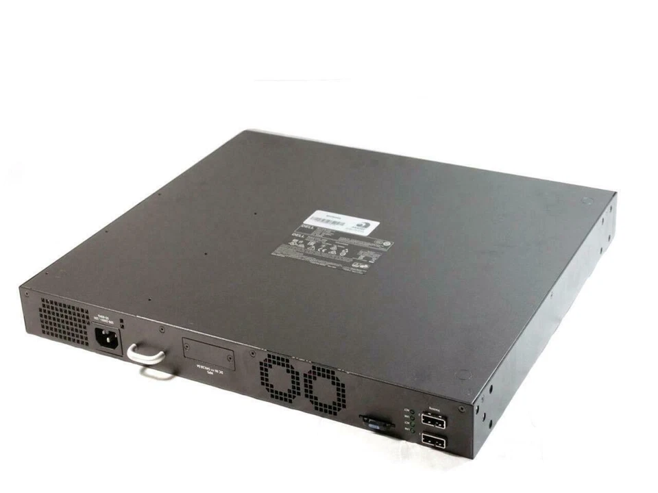 Dell C1048p 48 puertos 10/100/1000base-t Poe+ acceso rápido 24 puertos nodo-OEM J9K8D Foto 4 de 4