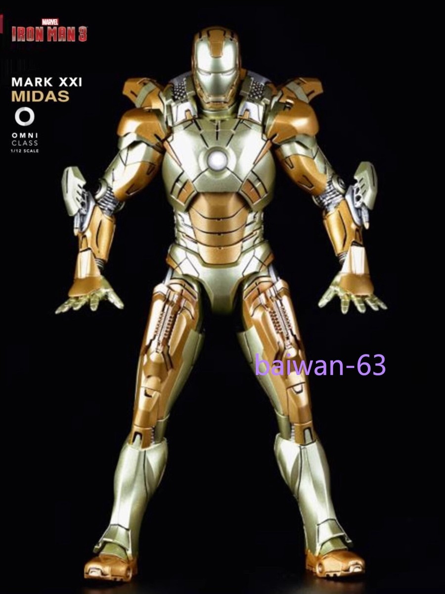 Comicave Iron Man MARK XXI Mark21 MK21 Alloy Diecast Action Figure