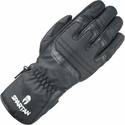 Oxford Spartan schwarz Motorradhandschuh Motorradhandschuhe Winter warm CE geprüft