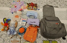 BAG NATION Gray Backpack Baby Diaper Bag ALVABABY  Bags eddie bauer Easy Baby