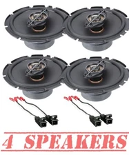 Pioneer 6.5" 350 Watt Front & Rear Door Speakers for 2007-2013 Silverado/Sierra