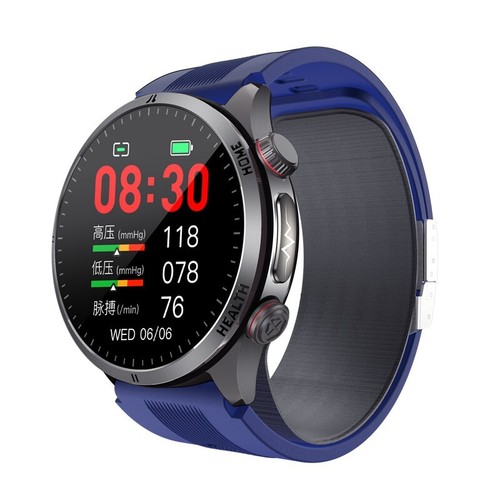 Pompa Airbag Smart Watch S26 ECG Pressione Sanguigna Lipidi Gestione Salute - Foto 15 di 30