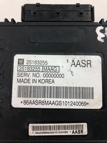 FR273 CHEVROLET Engine Control Unit ECU 25183255 - Picture 4 of 4