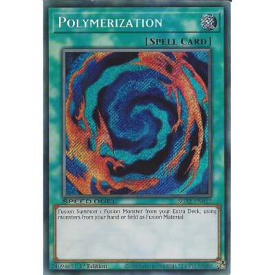 PSA9 融合　旧アジア　遊戯王　porymerization Polymerization SGX1-ENA12 1st Edition Secret Rare YuGiOh