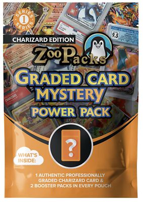 Charizard Pokemon Graded Card Mystery Power Pack - Series 1 * WATCH VIDEO *  | eBay