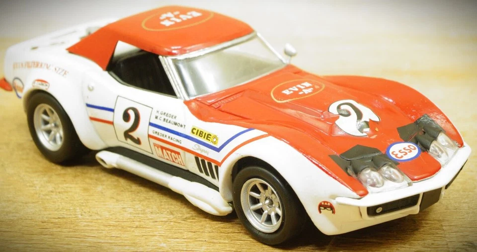 1:43 Coche de Carreras Vitesse - Chevrolet Corvette N° 2 Le Mans 1971" Gardi / - Imagen 2 de 4