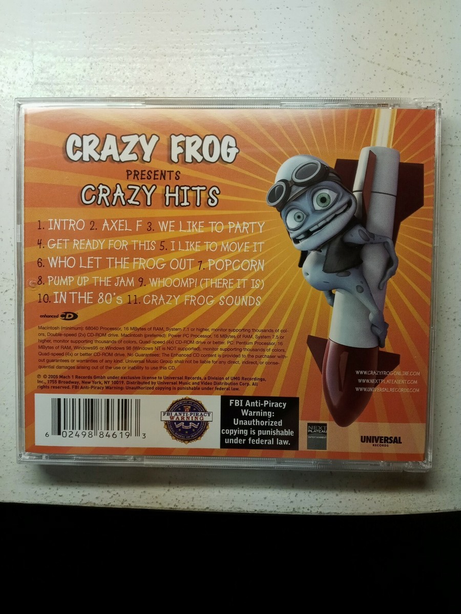 廃盤激レアcrazy frog日本版限定アルバム 廃盤激レアcrazy frog日本版限定アルバム