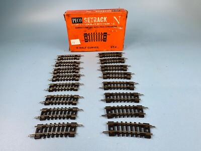 Peco ST-4 Spur N No 1 Radius Halbkurven (16er Karton) NEU/ALTBESTAND