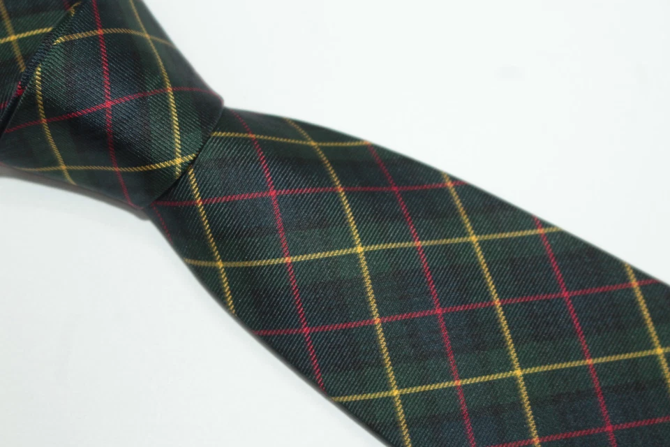 Corbata de seda R.H. FOSTER hecha en Italia F73810 Foto 3 de 4