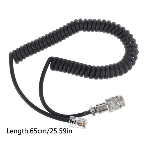 8Pin to RJ-45 Modular Plug Mic Cable Adapter for Yaesu Microphone MD-200 MD-100 - Zdjęcie 8 z 8