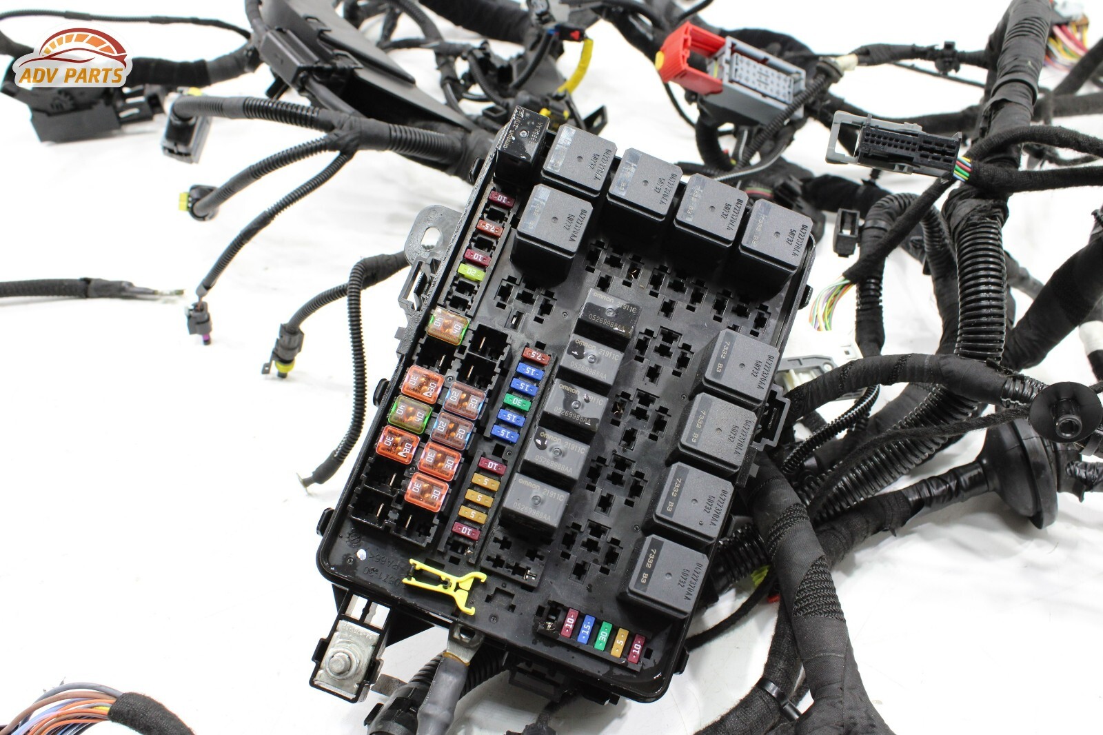2018 MASERATI LEVANTE 3.0L ENGINE BAY WIRE WIRING HARNESS W/ FUSE BOX OEM